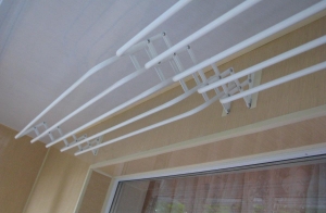 Потолочная сушилка балкона под ключ