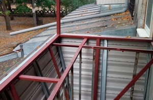Сварка каркаса балкона с выносом Днепропетровск