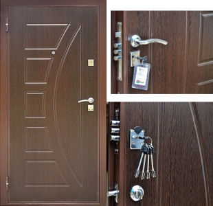 Вхідні металеві двері стандартних розмірів Дніпропетровськ