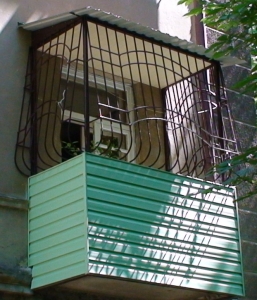 Наружная отделка балкона Днепропетровск