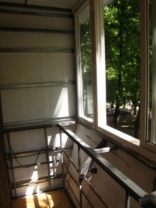 Металлический каркас балконы Днепропетровск