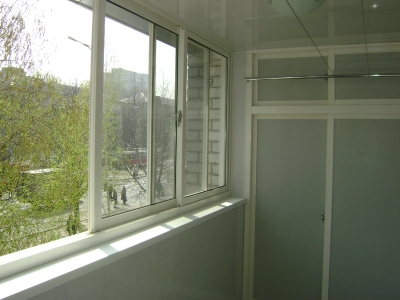 Внутренняя отделка балкона Днепропетровск